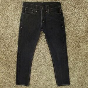 Levi's Jeans Men's 32x32 Black 511 Slim Fit 100% Cotton Rigid Denim